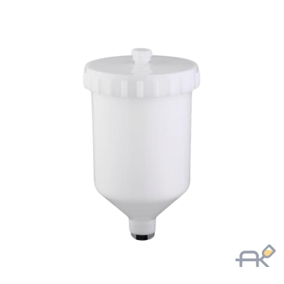 Бачок для краскопульта OTRIX 600 мл с наружной резьбой для DEVILBIS